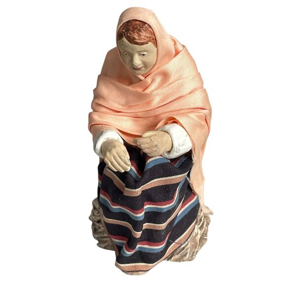 Hestia Nativity Mary Figure Vintage 1993 Companions Collection Handmade - Picture 13 of 16